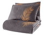 L'essentiel linge de maison Olivia - Gold, Grey